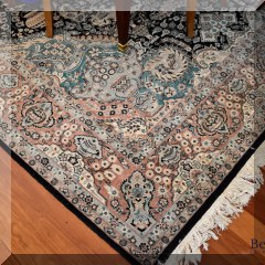 D05. Hand knotted Badir style rug. 9' x 12' - $1200